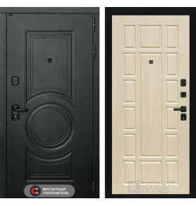 Входная дверь GRAND 12 - Беленый дуб