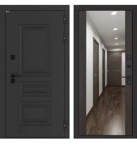 Входная дверь Аляска Лайт с Зеркалом Максимум - Венге