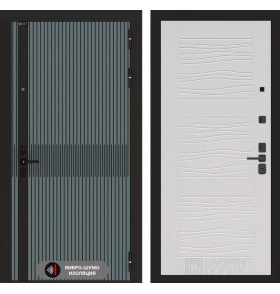 Входная дверь ISSIDA 06 - Белое дерево