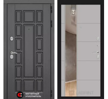 Входная дверь Нью-Йорк с Зеркалом 19 - Грей софт