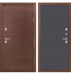 Входная дверь Термо Лайт 13 - Графит софт