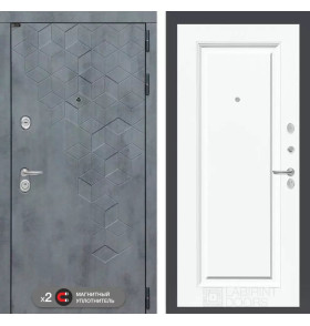 Входная дверь Бетон 27 - Эмаль RAL 9003