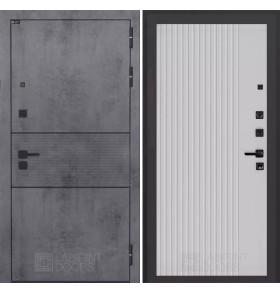 Входная дверь INFINITY 29 - Белый рельеф софт