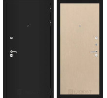 Входная дверь CLASSIC шагрень черная 05 - Венге светлый