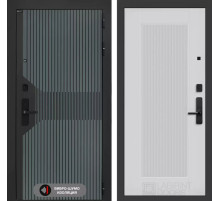 Входная дверь Смартлаб 30 - Белый рельеф софт