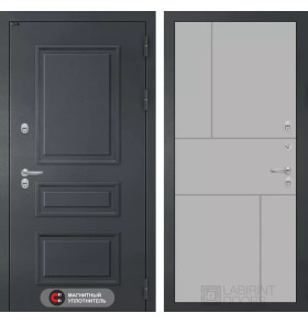 Входная дверь Атлантик 21 - Грей софт