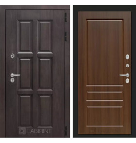 Входная дверь Лондон 03 - Орех бренди