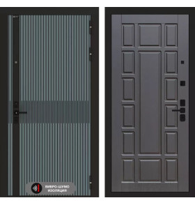 Входная дверь ISSIDA 12 - Венге