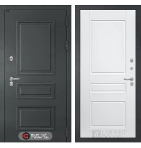 Входная дверь Атлантик 03 - Белый софт