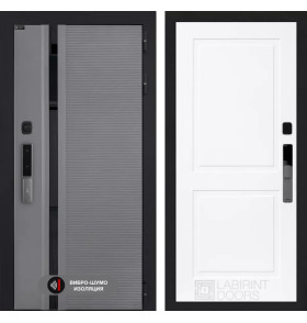 Входная дверь Пиано Смарт 2.0 панель 11 - Белый софт