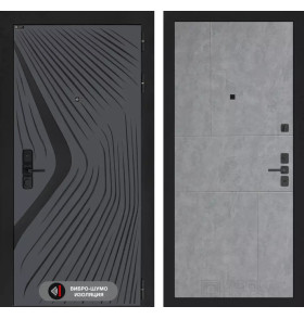 Входная дверь LEOLAB 21 - Бетон светлый