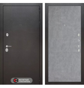 Входная дверь SILVER 21 - Бетон светлый