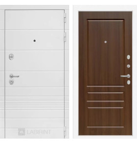 Входная дверь Трендо 03 - Орех бренди