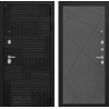 Входная дверь PAZL 24 - Графит софт | Современная MDF панель 10 мм, цвет 