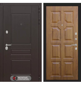 Входная дверь Мегаполис 17 - Золотой дуб