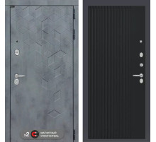 Входная дверь Бетон 29 - Черный кварц