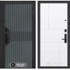 Входная дверь Смартлаб 21 - Белый софт | Фрезерованная МДФ панель 10 мм, цвет 