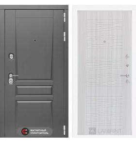 Входная дверь Платинум 06 - Сандал белый