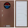 Входная дверь Термо Магнит 14 - Дуб кантри белый горизонтальный | Металл с 2-х слойным покрытием. 1 слой - цинкосодержащий грунт, 2 слой - покраска 