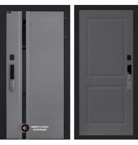 Входная дверь Пиано Смарт 2.0 панель 11 - Графит софт