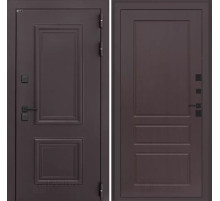 Входная дверь Полярис лайт 03 - Орех премиум