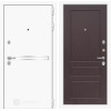 Входная дверь Лайн WHITE 03 - Орех премиум | Металл с покрытием 