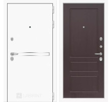 Входная дверь Лайн WHITE 03 - Орех премиум