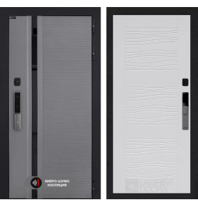 Входная дверь Пиано Смарт 2.0 панель 06 - Белое дерево