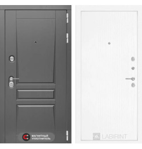 Входная дверь Платинум 07 - Белое дерево