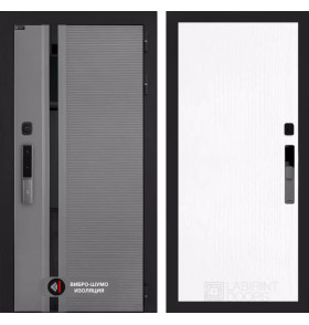 Входная дверь Пиано Смарт 2.0 панель 07 - Белое дерево