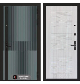 Входная дверь ISSIDA 06 - Сандал белый