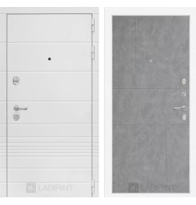 Входная дверь Трендо 21 - Бетон светлый