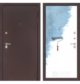 Входная дверь CLASSIC антик медный 28 - Грунт под покраску