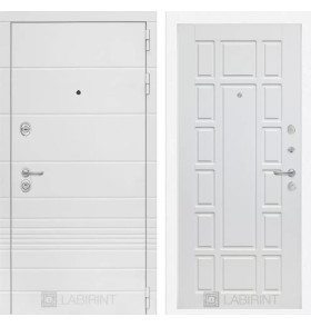 Входная дверь Трендо 12 - Белое дерево