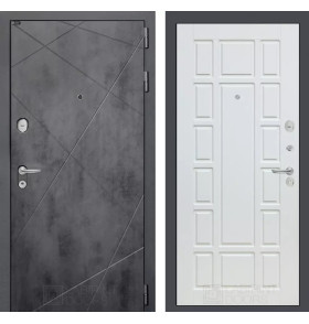 Входная дверь LOFT 12 - Белое дерево