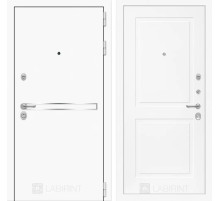 Входная дверь Лайн WHITE 11 - Белый софт