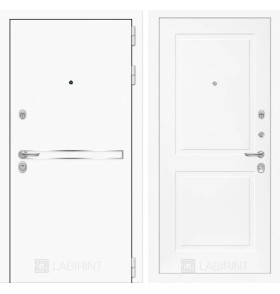 Входная дверь Лайн WHITE 11 - Белый софт