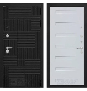 Входная дверь PAZL 14 - Дуб кантри белый горизонтальный