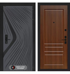 Входная дверь LEOLAB 03 - Орех бренди