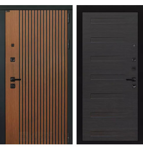 Входная дверь STORM 14 - Эковенге горизонтальный