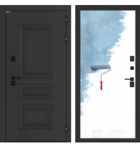 Входная дверь Аляска Лайт 28 - Грунт под покраску