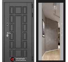 Входная дверь Нью-Йорк с Зеркалом Максимум - Софт Грей