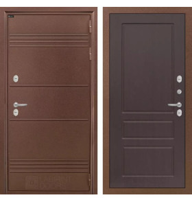 Входная дверь Термо Лайт 03 - Орех премиум