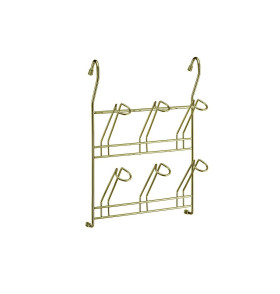 Полка навесная для кружек, цвет: Античная бронза