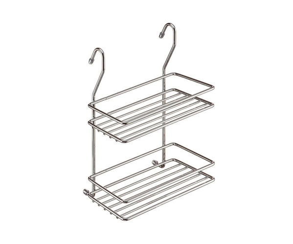 Полка 2-х ярусная малая | Хром, 280*200*110