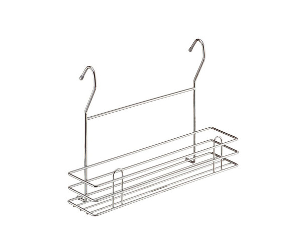 Полка для специй одноярусная | Хром, Нержавеющая сталь