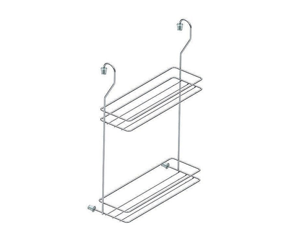 Полка 2-х ярусная малая | Хром, Нержавеющая сталь