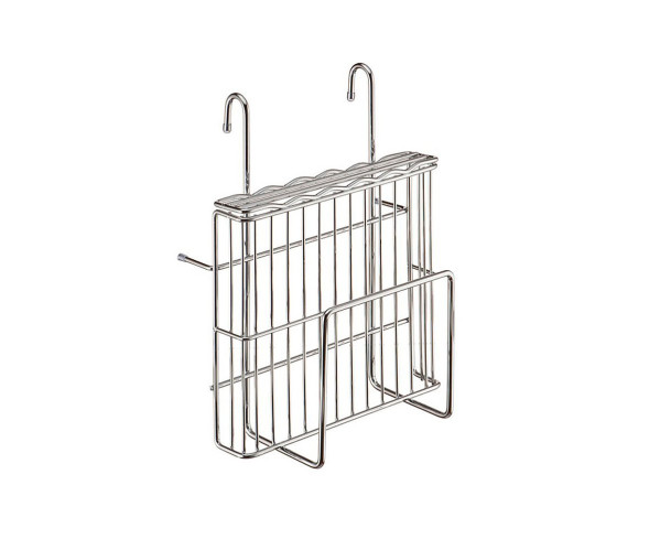 Полка навесная для ножей и досок Хром