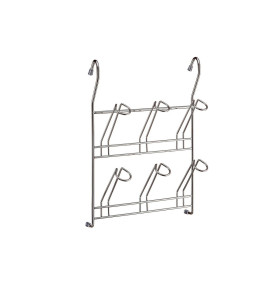 Полка навесная для кружек, цвет: Хром
