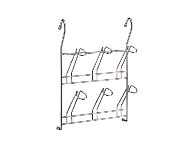 Полка навесная для кружек Хром